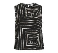 VILA - VIFRELLI KLIO S/L SHORT TOP black beauty - Gr. - 34