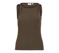 Vila - VIGARTA O-NECK S/L TOP/PB Slate Black - Gr. - M
