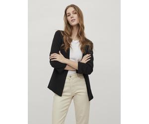 Vila "VIHER NEW 3/4 BLAZER -NOOS" Materialmix, regular fit (24297517-XS) schwarz