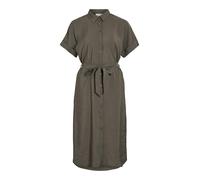 VILA - VIHULA S/S MIDI SHIRT DRESS - NOOS - Gr. - 34