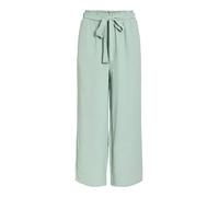 VILA - VIJOSA HW BELTED CULOTTE PANTS - NOOS Blue Surf - Gr. - 34