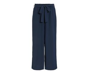 VILA - VIJOSA HW BELTED CULOTTE PANTS - NOOS Navy Blazer - Gr. - 34