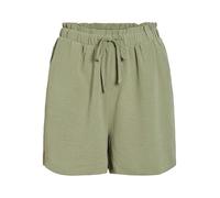 Vila Shorts VIJOSA HW NOOS – hoch tailliert, 100% Polyester, oil grün, Größe 36
