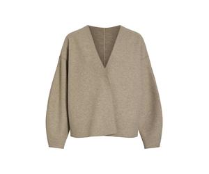 VILA - VIJUICE LOOSE L/S JACKET - NOOS Natural Melange - Gr. - 44