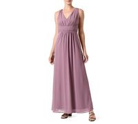 Vila Vikarin Maxikleid für Damen, V-Ausschnitt, Bm/Dc, Twilight Mauve,38