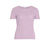 Vila Vikassie S/S Pointelle Top - Noos