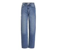 Vila Kelly Jaf Straight Fit High Waist Jeans Blau 34 / 30 Frau (Herstellerartikelnummer: 14084730-MediumBlueDenim/DetailWashMbd009-30-34)