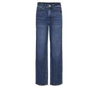 Vila Kelly Jaf Straight Fit Hochtaillierte Jeans 42 Medium Blue Denim / Detail Wash Mbd010