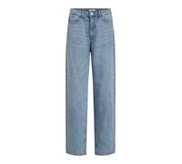 Vila Kelly Jaf Straight Fit Hochtaillierte Jeans 42 Light Blue Denim / Detail Wash Lbd065