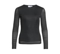 Vila - VILARINE O-NECK L/S TOP - NOOS black beauty - Gr. - L