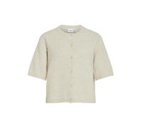 VILA - VILIGA 2/4 O-NECK KNIT CARDIGAN - NOOS Birch - Gr. - XS