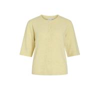VILA - VILIGA 2/4 O-NECK KNIT CARDIGAN - NOOS Pastel Yellow - Gr. - L