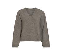 VILA - VILIGA L/S REV V-NECK KNIT TOP - NOOS - Gr. - XL