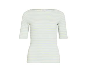 VILA - VILOPES BOAT NECK 2/4 TOP/TES Birch - Gr. - S