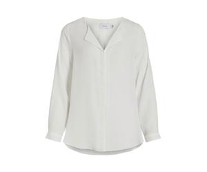 VILA - VILUCY L/S SHIRT - NOOS Snow White - Gr. - XL