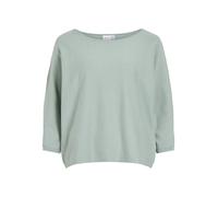 VILA - VIMALU BOATNECK 3/4 SLEEVE KNIT TOP-NOOS Blue Surf - Gr. - L