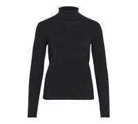 VILA - VIMALU ROLLNECK L/S KNIT TOP NOOS Black Beauty - Gr. - S
