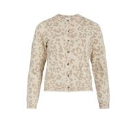 VILA - VIMAYAS O-NECK L/S KNIT CARDIGAN - NOOS Super Light Natural Melan - Gr. - XS