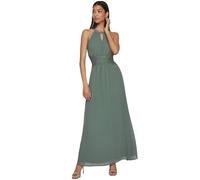 Vila Milina Sleeveless Long Dress Grün 38 Frau (Herstellerartikelnummer: 14052647-LaurelWreath/DetailElastic-38)