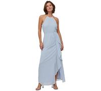 VILA Damen Kleid 'MILINA' rauchblau, Größe 40 rauchblau