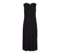 Vila Kleid Vimodala O-Neck S/L Midi Dress Noos – ärmelloses Sommerkleid, schwarz, Gr. XXL