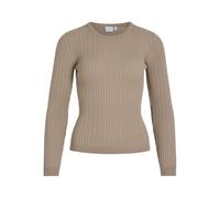 Vila Vimullie L/S O-Neck Rib Knit Top/Pb