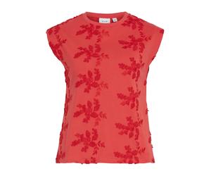 Vila - VINAYLA O-NECK S/L TOP/1 - Gr. - M