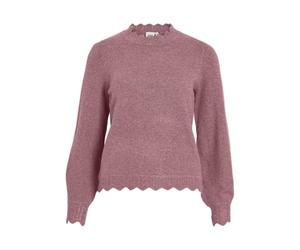 Vila Vinikolina O-Neck L/S Knit Top - Noos