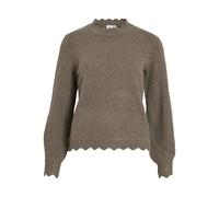 VILA - VINIKOLINA O-NECK L/S KNIT TOP - NOOS - Gr. - L