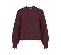 VILA - VINIKOLINA O-NECK L/S KNIT TOP - NOOS Rot - Gr. - XS