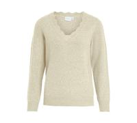 Vila Vinikolina V-Neck L/S Knit Top - Noos