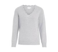 Vila Vinikolina V-Neck L/S Knit Top - Noos