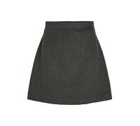 VILA - VIOCTO HW A-LINE TAILORED SKIRT dark grey melange - Gr. - 44