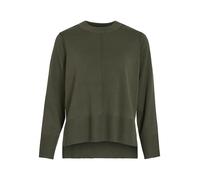 Vila - Bekleidung Viostria O-Neck L/S Knit Top-Noos - grün - Größe S