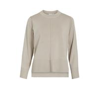 VILA - VIOSTRIA O-NECK L/S KNIT TOP-NOOS silver gray - Gr. - XS