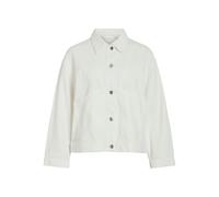 VILA - VIPAL L/S DENIM JACKET/BFS snow white - Gr. - 36