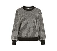Vila Vipinna L/S O-Neck Jacquard Knit Top/Bf
