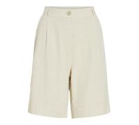 VILA - VIPRISILLA HW BERMUDA SHORTS/VOL - NOOS Super Light Natural Melan - Gr. - 38