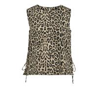 VILA - VIPRISILLA PRI O-NECK S/L TOP/VOL/RC/2 Birch - Gr. - 36