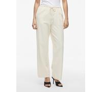 VILA - VIPRISILLA RW WIDE PANTS - NOOS Super Light Natural Melan - Gr. - 42