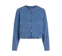 VILA - VIREBA L/S O-NECK DENIM JACKET - NOOS light blue denim - Gr. - 34