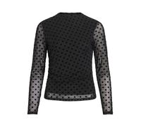Vila - VIRIKKE L/S FUNNEL NECK TOP - NOOS Black Beauty - Gr. - XL