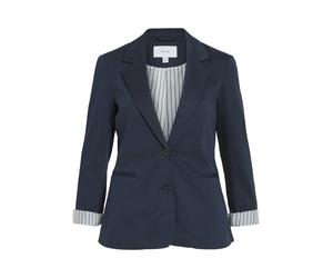 VILA - VISAGA L/S JERSEY BLAZER/5/KA Navy Blazer - Gr. - M