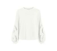 VILA - VISANDY L/S DETAIL SWEAT TOP - NOOS birch - Gr. - XS