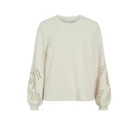 VILA - VISANDY L/S DETAIL SWEAT TOP - NOOS birch - Gr. - M