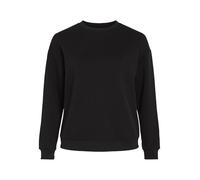 Vila Sweatshirt VISANDY L/S SWEAT TOP - NOOS Damen Schwarz Gr. S (36)
