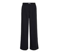 Vila Siffe Wide Leg Fit Hochbundhosen 38 Black Beauty
