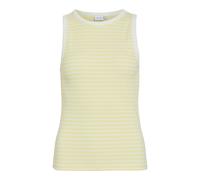 VILA - VISOLA O-NECK S/L TANK TOP - NOOS Pastel Yellow - Gr. - S