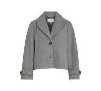 VILA - VISOLO L/S SHORT JACKET/TES/1 medium grey melange - Gr. - 42