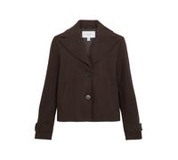 VILA - VISOLO L/S SHORT JACKET/TES/2 Coffee Bean - Gr. - 36